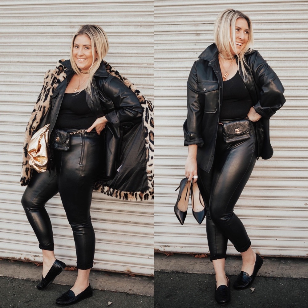[TOPSHOP] Piper Faux Leather Skinny Leggings
